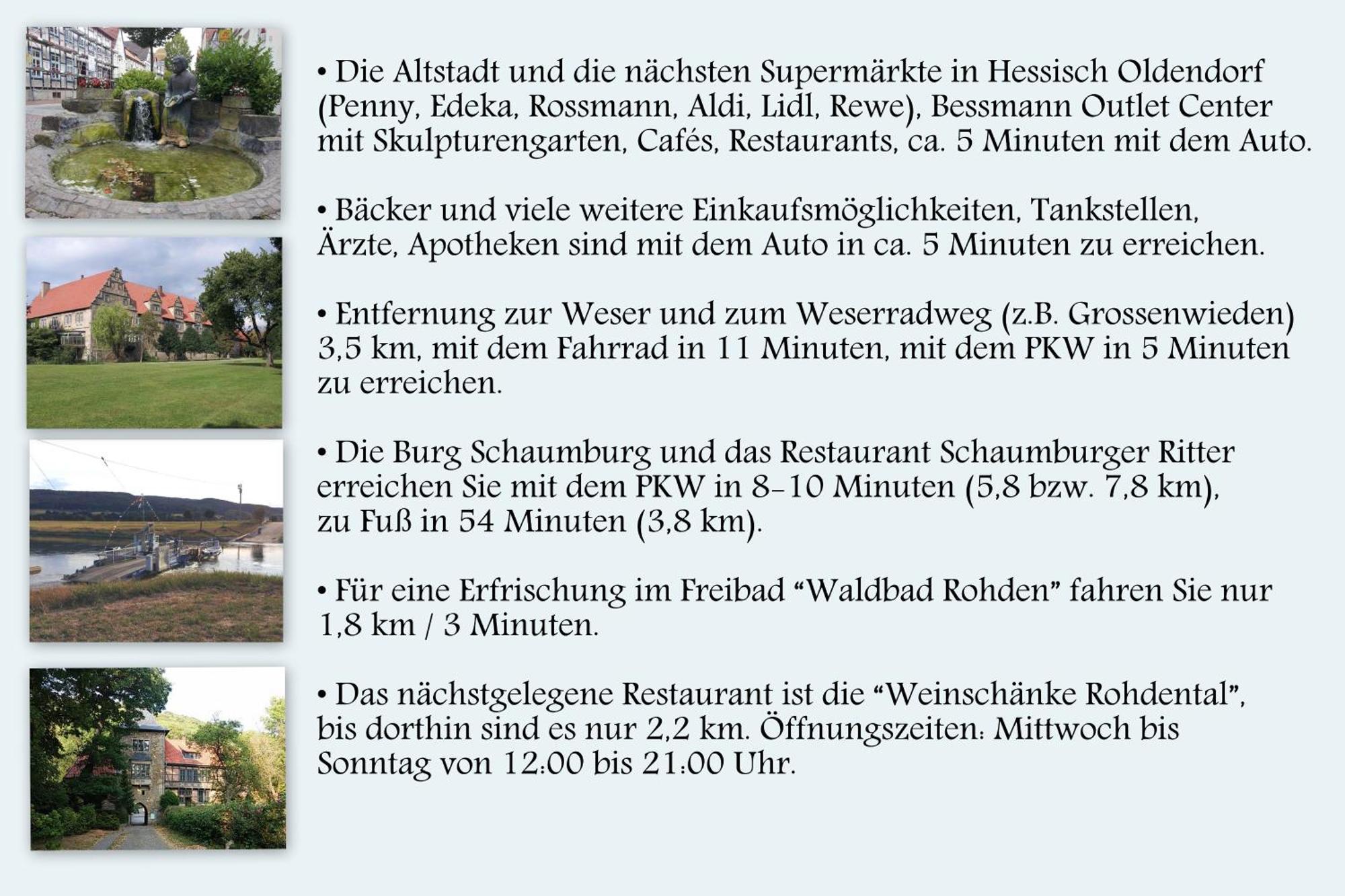 Ferienwohnung Am Ellerbach Hessisch Oldendorf Exterior photo